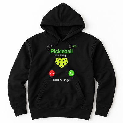 Pickle Ball Is Calling Team Gear & Player Funny Pickleball Hoodie