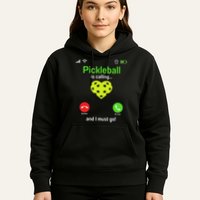 Pickle Ball Is Calling Team Gear & Player Funny Pickleball Hoodie