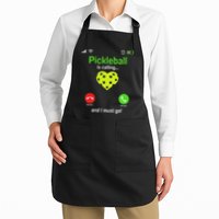 Pickle Ball Is Calling Team Gear & Player Funny Pickleball Apron