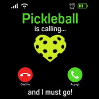 Pickle Ball Is Calling Team Gear & Player Funny Pickleball T-Shirt