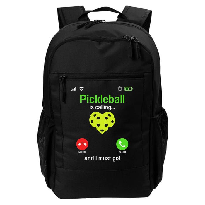 Pickle Ball Is Calling Team Gear & Player Funny Pickleball Backpack