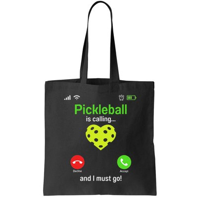 Pickle Ball Is Calling Team Gear & Player Funny Pickleball Bag