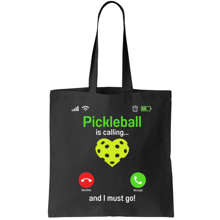 Pickle Ball Is Calling Team Gear & Player Funny Pickleball Bag