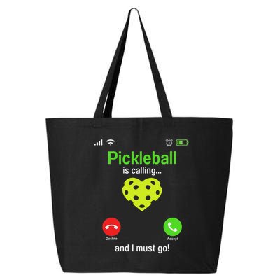 Pickle Ball Is Calling Team Gear & Player Funny Pickleball 25L Jumbo Tote