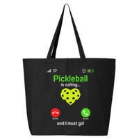 Pickle Ball Is Calling Team Gear & Player Funny Pickleball 25L Jumbo Tote