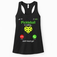 Pickle Ball Is Calling Team Gear & Player Funny Pickleball Womens Tank Top