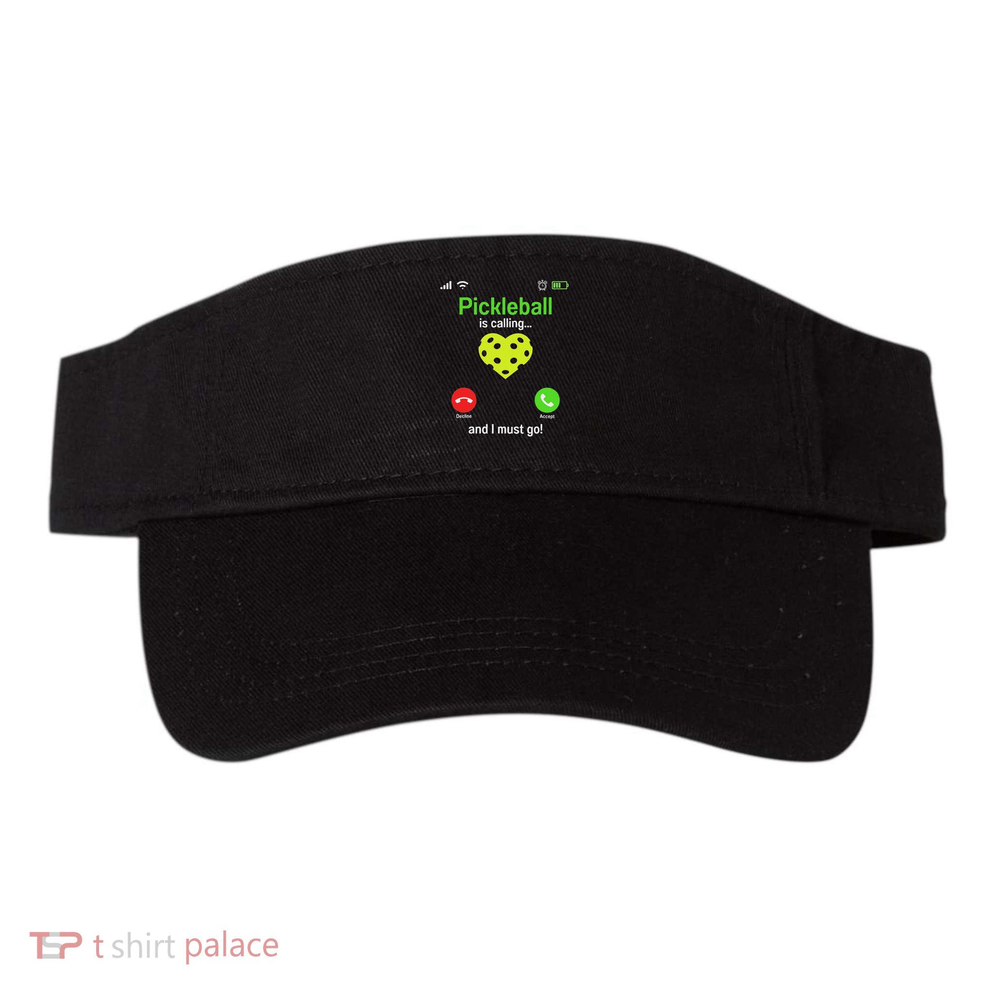 Pickle Ball Is Calling Team Gear & Player Funny Pickleball Visor
