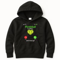 Pickle Ball Is Calling Team Gear & Player Funny Pickleball Kids Hoodie