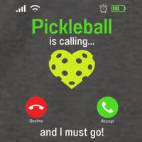 Pickle Ball Is Calling Team Gear & Player Funny Pickleball Vector Backpack