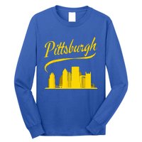 Pittsburgh Born In PA From PGH Pennsylvania Burgh Mom Dad Long Sleeve Shirt