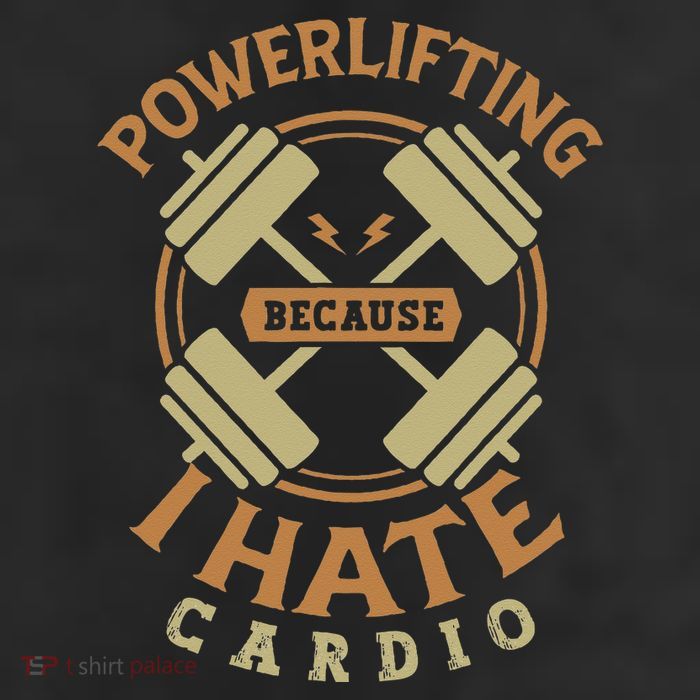 Powerlifting because I hate cardio for a Gym weightlifting 11oz C Handle Ceramic Mug