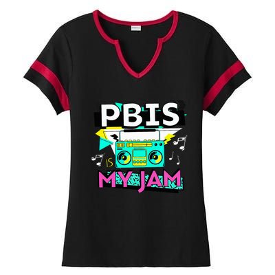 Positive Behavior Interventions And Supports Pbis Is My Jam Ladies Halftime Notch Neck Tee