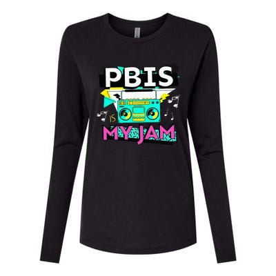 Positive Behavior Interventions And Supports Pbis Is My Jam Womens Cotton Relaxed Long Sleeve T-Shirt