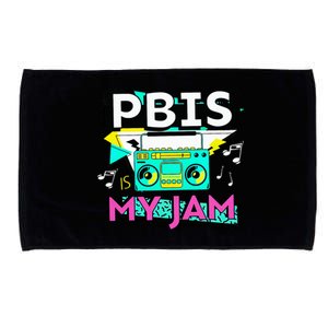 Positive Behavior Interventions And Supports Pbis Is My Jam Microfiber Hand Towel