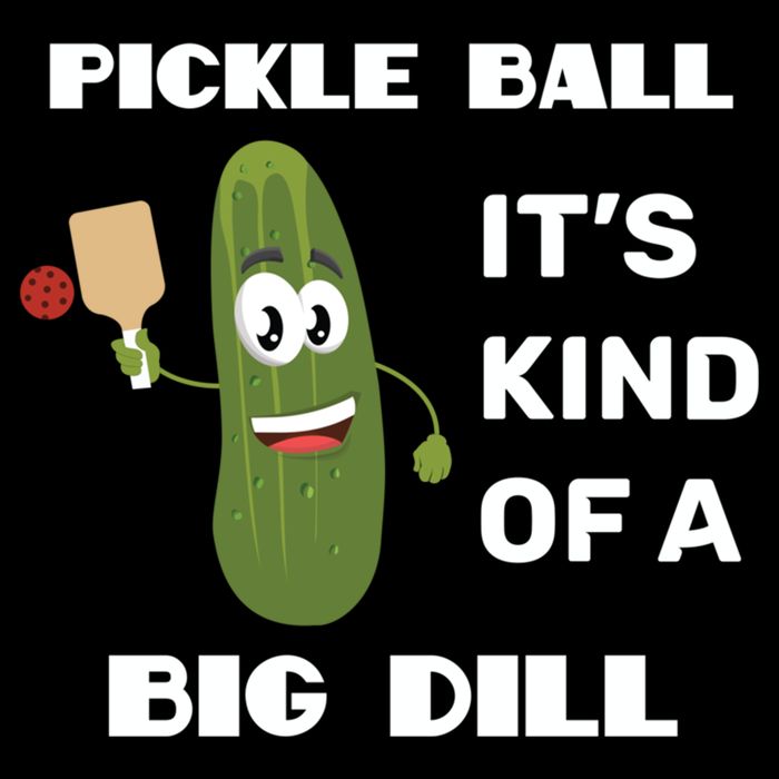 Pickle Ball: It's Kind Of A Big Dill {Gift} Flexfit Unipanel Trucker Cap