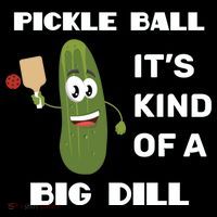 Pickle Ball: It's Kind Of A Big Dill {Gift} Youth Performance Sprint T-Shirt