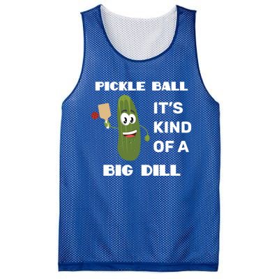 Pickle Ball: It's Kind Of A Big Dill {Gift} Mesh Reversible Basketball Jersey Tank