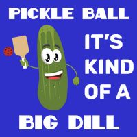 Pickle Ball: It's Kind Of A Big Dill {Gift} Stripe Pom Pom Beanie
