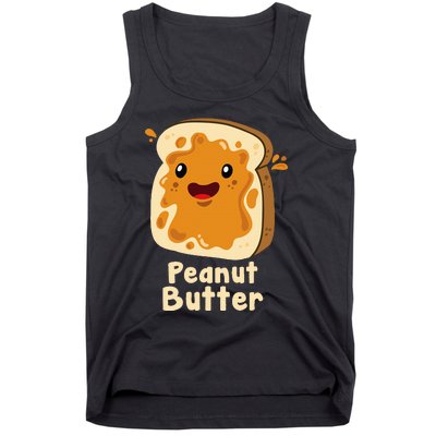 Peanut Butter & Jelly Matching Couple Halloween Best Friends Tank Top