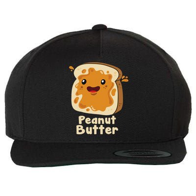 Peanut Butter & Jelly Matching Couple Halloween Best Friends Wool Snapback Cap