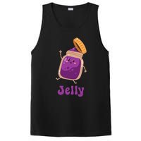 Peanut Butter & Jelly Matching Couple Halloween Best Friends PosiCharge Competitor Tank