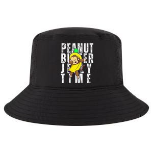 Peanut Butter Jelly Time Monkey Dancing In A Banana Suit Cool Comfort Performance Bucket Hat