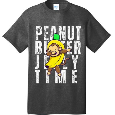 Peanut Butter Jelly Time Monkey Dancing In A Banana Suit T-Shirt