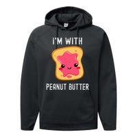 Peanut Butter Jelly Matching Couples His & Hers Performance Fleece Hoodie