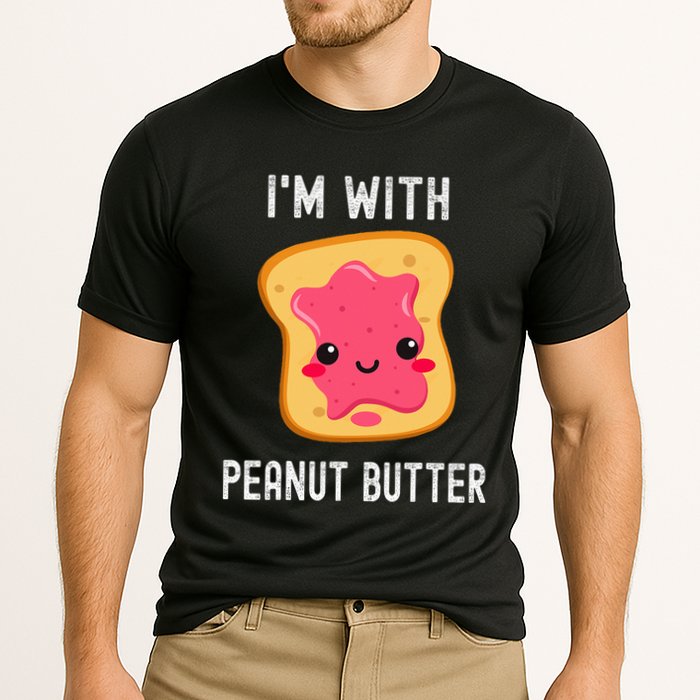 Peanut Butter Jelly Matching Couples His & Hers Cooling Performance Crew T-Shirt