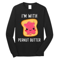 Peanut Butter Jelly Matching Couples His & Hers Long Sleeve Shirt