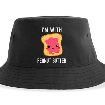 Peanut Butter Jelly Matching Couples His & Hers Sustainable Bucket Hat