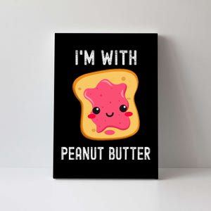 Peanut Butter Jelly Matching Couples His & Hers Canvas