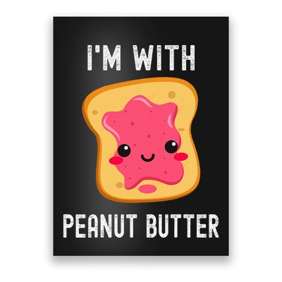 Peanut Butter Jelly Matching Couples His & Hers Poster