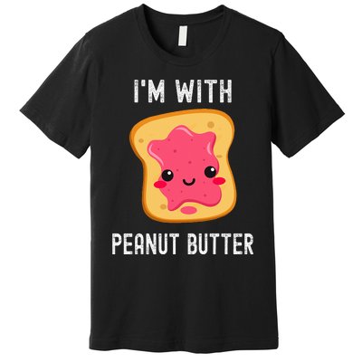 Peanut Butter Jelly Matching Couples His & Hers Premium T-Shirt