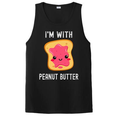 Peanut Butter Jelly Matching Couples His & Hers PosiCharge Competitor Tank