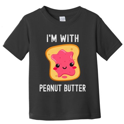 Peanut Butter Jelly Matching Couples His & Hers Toddler T-Shirt