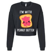 Peanut Butter Jelly Matching Couples His & Hers Cropped Pullover Crew
