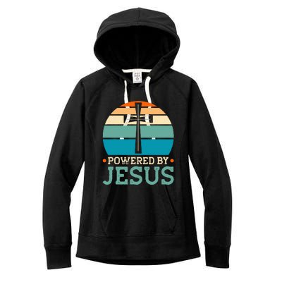 Powered By Jesus Women's Fleece Hoodie