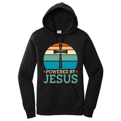 Powered By Jesus Women's Pullover Hoodie