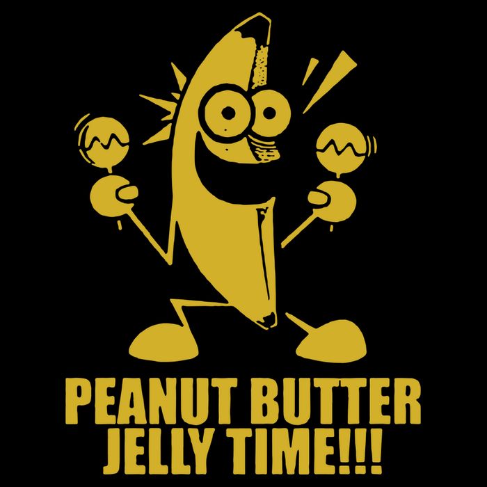 Peanut Butter Jelly Time Banana Mug