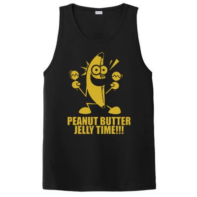 Peanut Butter Jelly Time Banana PosiCharge Competitor Tank