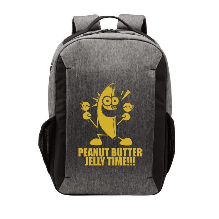 Peanut Butter Jelly Time Banana Vector Backpack