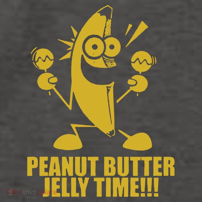 Peanut Butter Jelly Time Banana Vector Backpack