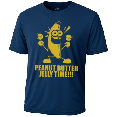 Peanut Butter Jelly Time Banana Performance Shirt