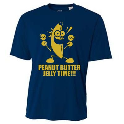 Peanut Butter Jelly Time Banana Cooling Performance Crew T-Shirt