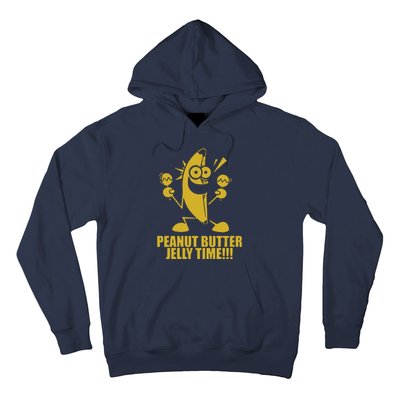 Peanut Butter Jelly Time Banana Hoodie