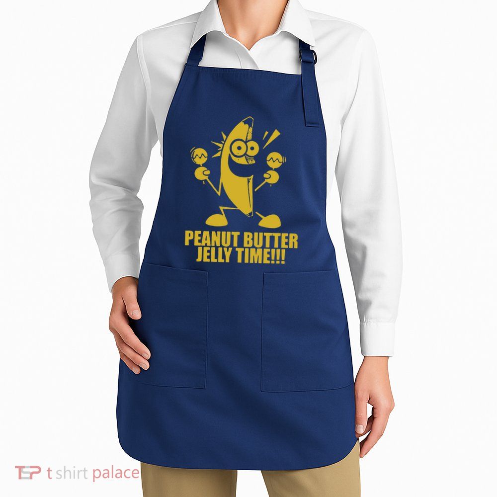 Peanut Butter Jelly Time Banana Apron