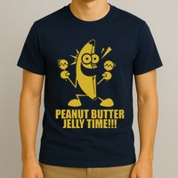 Peanut Butter Jelly Time Banana T-Shirt