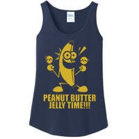 Peanut Butter Jelly Time Banana Ladies Essential Tank