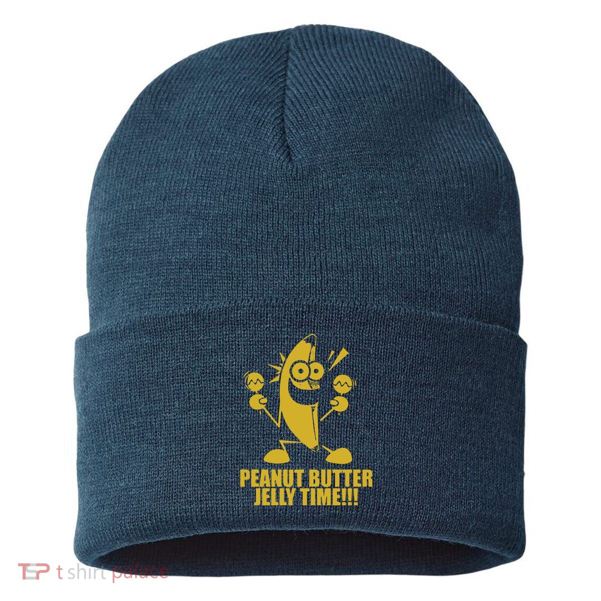 Peanut Butter Jelly Time Banana Sustainable Knit Beanie
